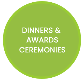 Dinners & Awards Ceremonies